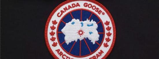 加拿大鹅正品Logo（图片来源：加拿大鹅官网）